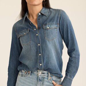 PENDLETON WOMEN'S CHAMBRAY GAMBLER SHIRT